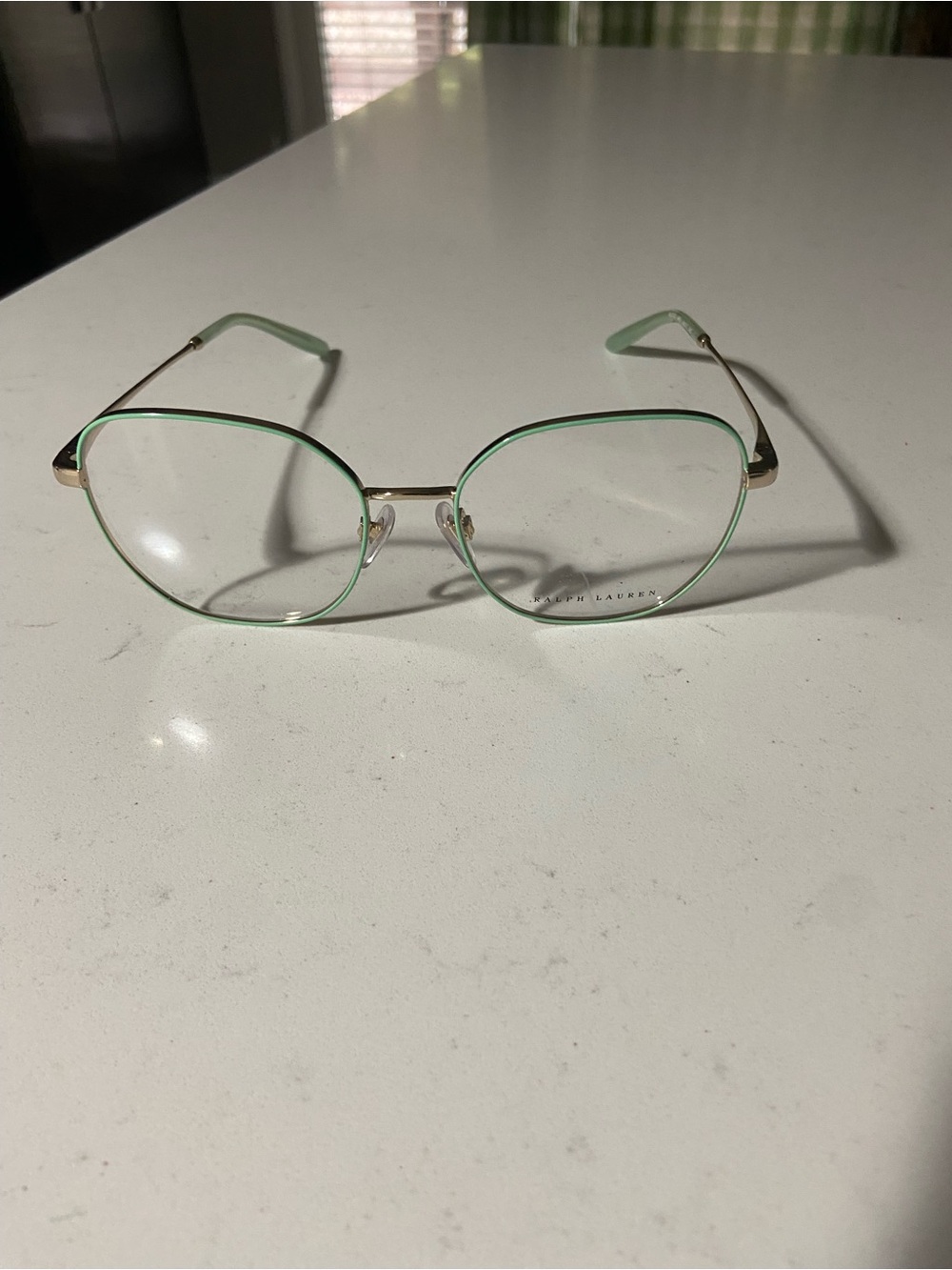 Ralph Lauren Mint Green Metal Frame Women's Glasses new without tags frames only